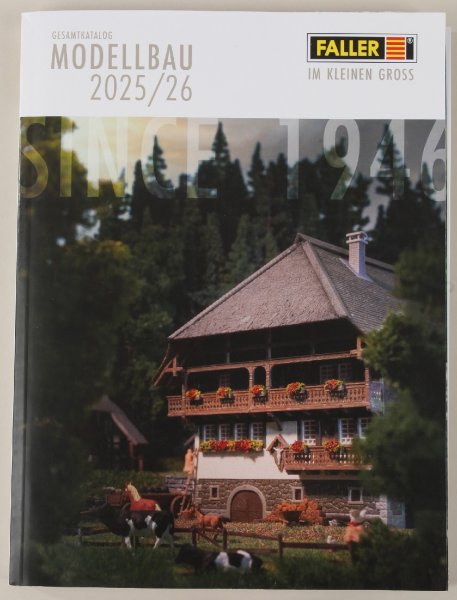 Faller 190905 FALLER Katalog 2025/2026