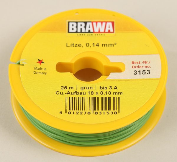 Schaltlitze 0,14 mm², 25 m Spule