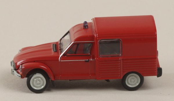 Brekina 14280 Citroen Acadiane, 1976, Sapeurs Pompiers, 1:87