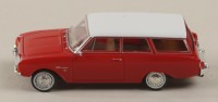 Brekina 19476 Ford Taunus P3 Turnier rot, weiss, 1964