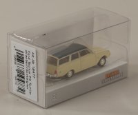 Brekina 19477 Ford Taunus P3 Turnier, beige/dunkelgrau, 1964, 1:87