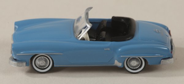 Wiking 025002 MB 190 SL Cabrio - hellblau