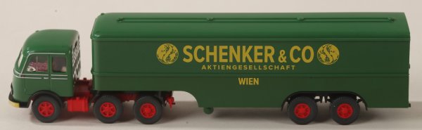 Wiking 051327 Koffersattelzug (MB LPS 333)