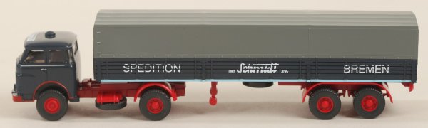 Wiking 051404 Pritschensattelzug (MAN