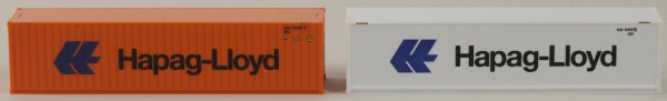 Herpa 076449-006 Container-Set 2x40 ft.Hapag/L