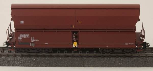 Märklin 00730-02 Schwenkdachwagen Bauart Tals 968 DB, Ep. IV