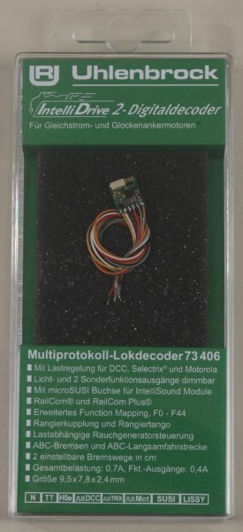 Uhlenbrock 73406 ID2 Minidecoder, Litzen H0