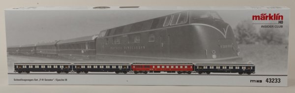 Märklin 43233 Personenwagen-Set F41 Senator DB, Ep. III