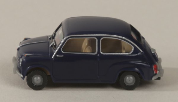 Wiking 009907 Fiat 600 - dunkelblau