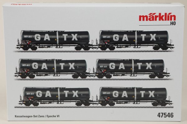 Märklin 47546 Kesselwagen-Set JET A1