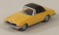 Wiking 018748 BMW 1600 GT Cabrio - gelb