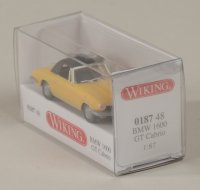 Wiking 018748 BMW 1600 GT Cabrio - gelb