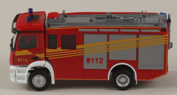 Herpa 098168 MB Actros S HLF 2000 Feuerwehr