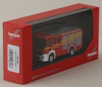 Herpa 098168 MB Actros S HLF 2000 Feuerwehr