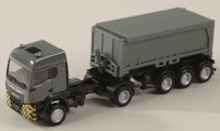 Herpa 318341 MAN TGS TM AbrConSz grau/gelb
