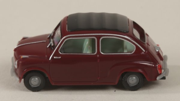 Fiat 600 - weinrot