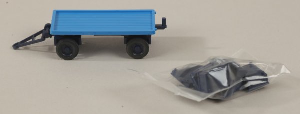 Wiking 038406 Flachpritschen-Anhänger