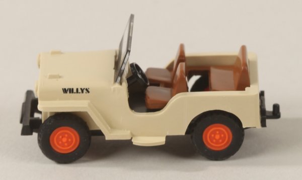 Wiking 001001 Willys Jeep CJ-3A -