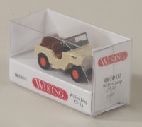 Wiking 001001 Willys Jeep CJ-3A -
