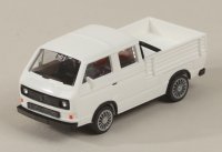 Wiking 029310 VW T3 Doppelkabine - weiß