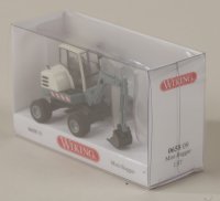 Wiking 065809 Mini-Bagger - alpenblau