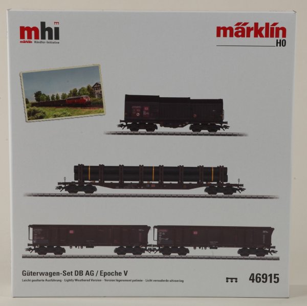 Märklin 46915 Güterwagen-Set DB AG