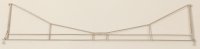Märklin 7017G Quertragwerk 280 mm für alte Märklin Oberleitung gebraucht