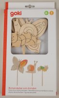 Blumenstecker zum Anmalen