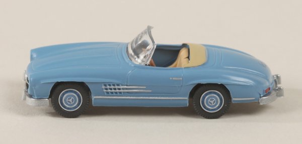 Wiking 023301 MB 300 SL Cabrio - hellblau