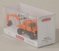 Unimog mit Bagger -