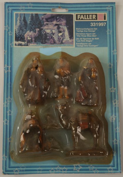 Faller 331997 Weihnachtsfigurenset "Heilige Drei Könige"