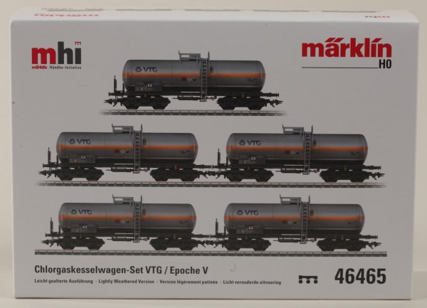 Märklin 46465 Kesselwagen-Set VTG