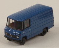 Brekina 36849 Mercedes L 406 D Kasten, blau, 1967, 1:87