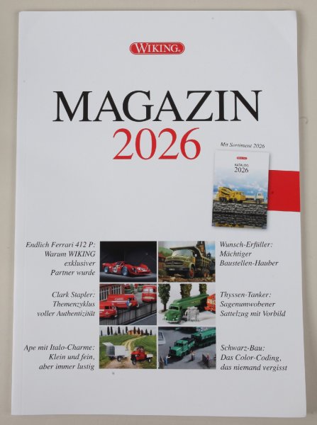 Wiking 000632 WIKING-Magazin 2026