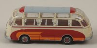 Brekina 56012 Reisebus Setra S 6 , beige/rot/orange 1955, 1:87