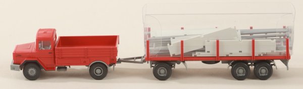 Gerüstbau-Hängerzug