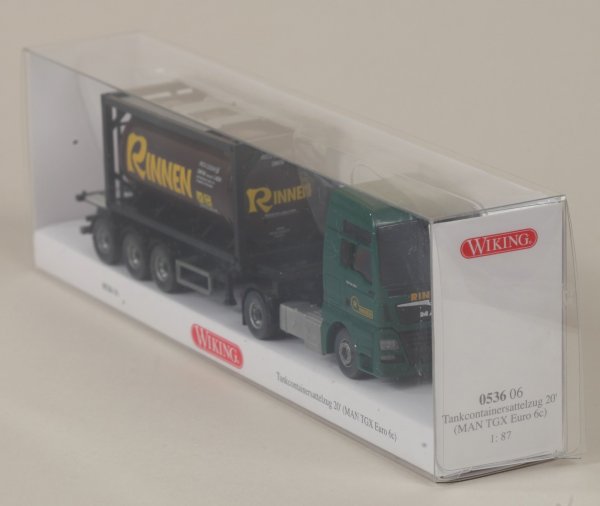 Tankcontainersattelzug 20