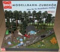 Busch Diorama Camping mit Lichtfunktion H0, 1:87
