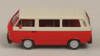 VW T3 Bus - rot/hellelfenbein