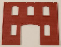 Auhagen 80518 Wände 2391A rot, Industriefenster L