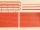 Auhagen 41205 Ziegelmauern mit Zahnfriesvarianten rot