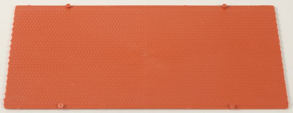 Auhagen 52416 1 Dachplatte Biberschwanz ziegelrot lose