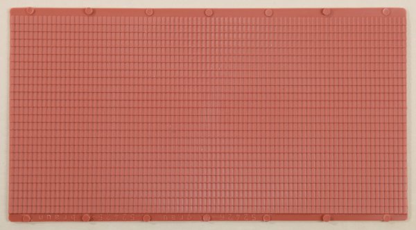 Auhagen 52425 1 Dachplatte Dachpfanne rotbraun lose