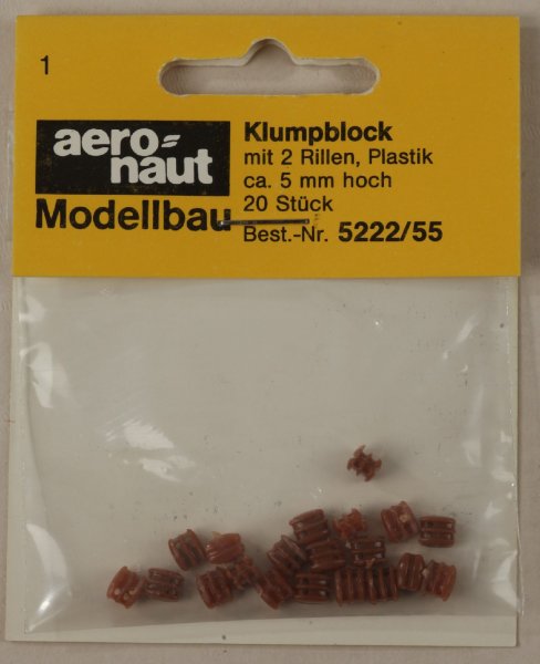 Aeronaut 522255 Klumpbl.Pl.2R. 5mm