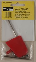 Rudergarnitur 40x33 mm