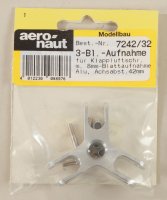 Alu-3Blatt Mittelstück 42 mm 0°