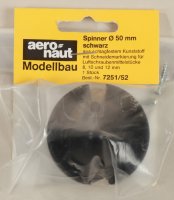Aeronaut 725152 Spinner 50mm schw