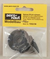 Aeronaut 725239 Spinner 36 mm schw.