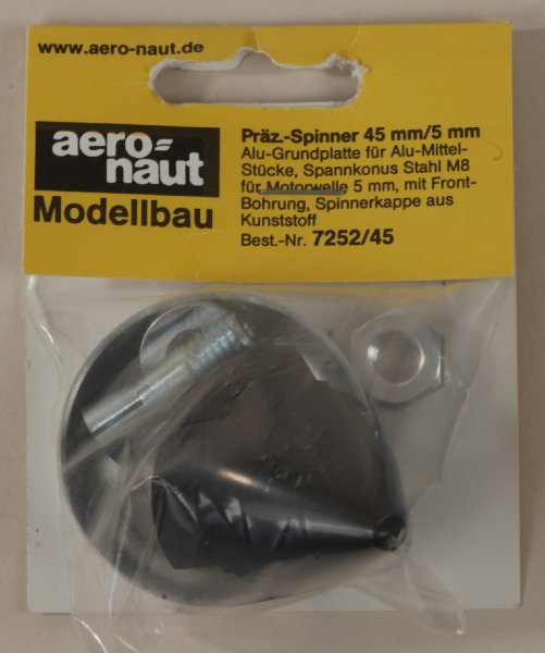 Aeronaut 725245 Präz-Spinner 45/5,00mm