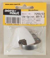Aeronaut 725963 CN-Spinner 40/3,17mm spitz